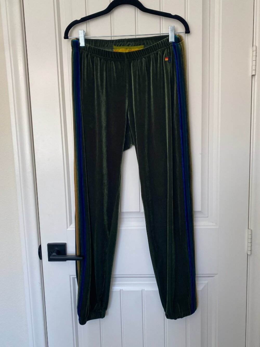 Aviator Nation | Green Velvet 5 Stripe Set - Picture 10 of 15